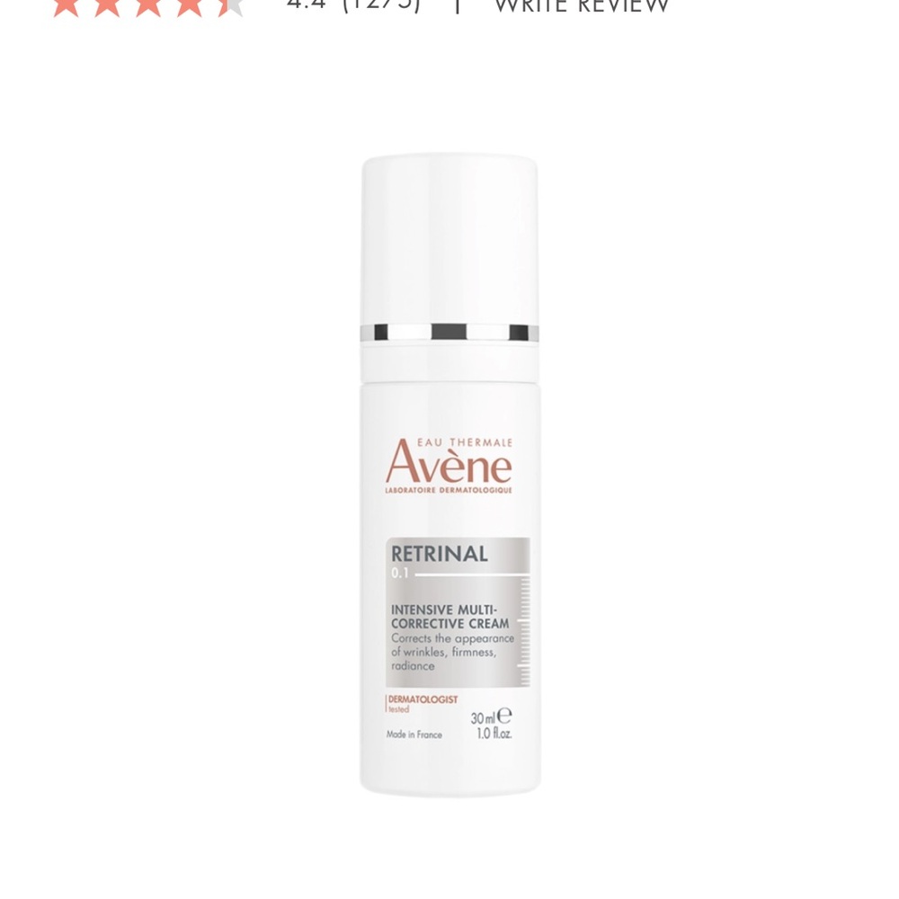 Avène Retinal 0.1 Intensive Multi-Corrective Cream — White